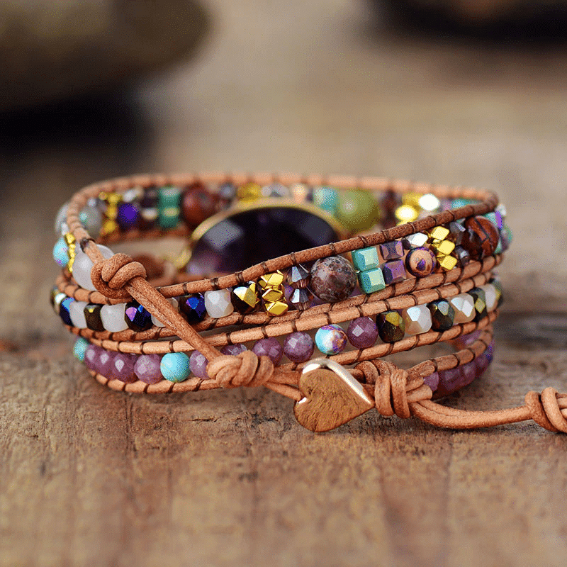 Wisdom Amethyst Bracelet