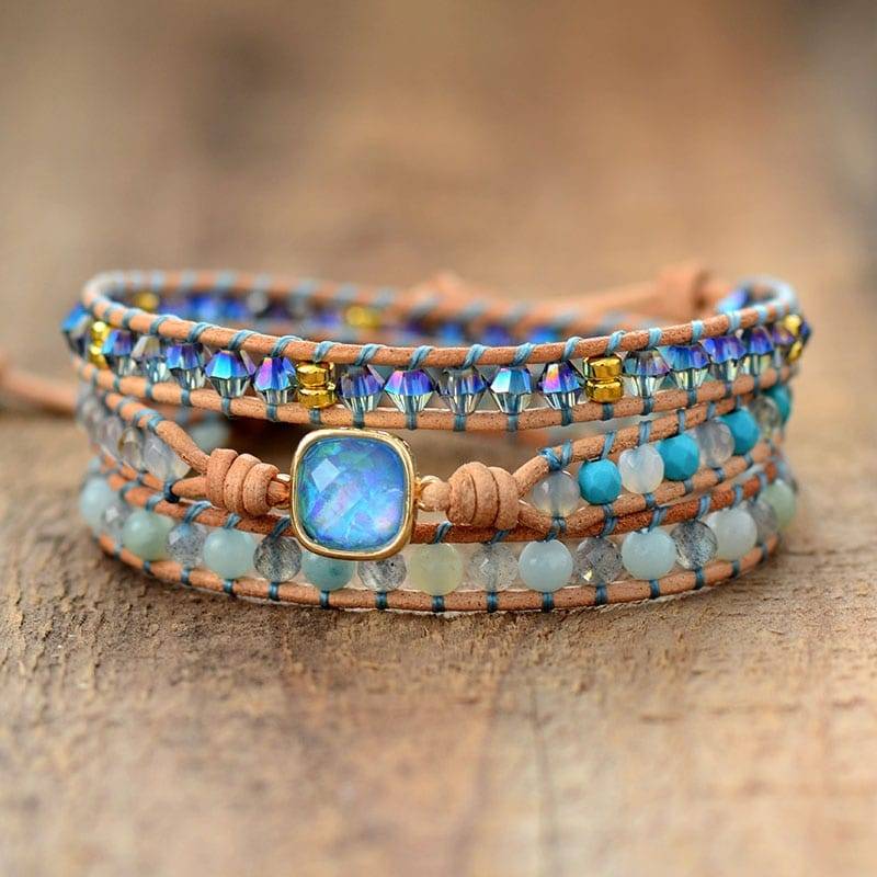 Square Opal Spiritual Bracelet