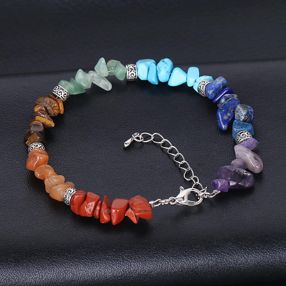 7 Chakra Healing Crystals Bracelet