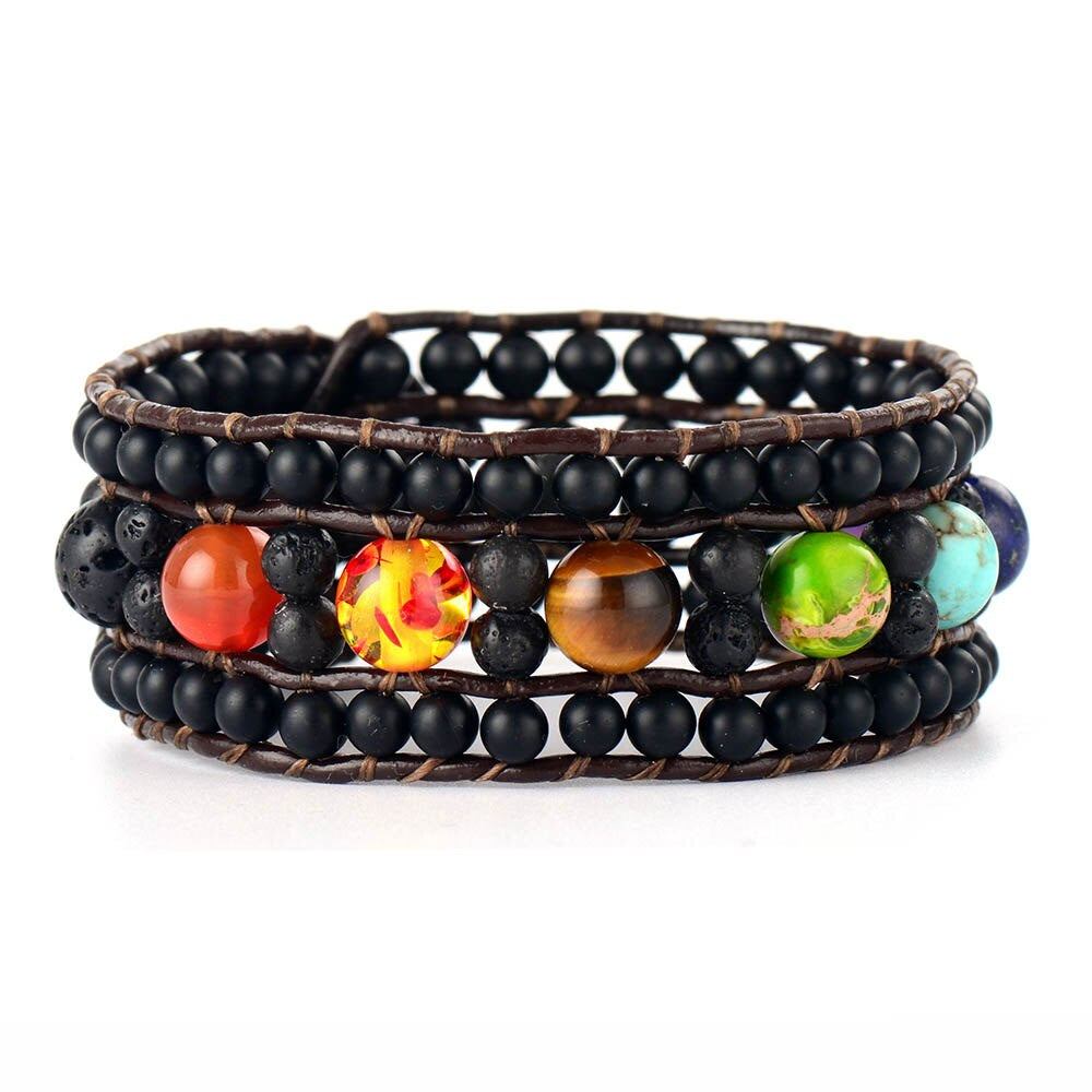 Black Chakra Bracelet