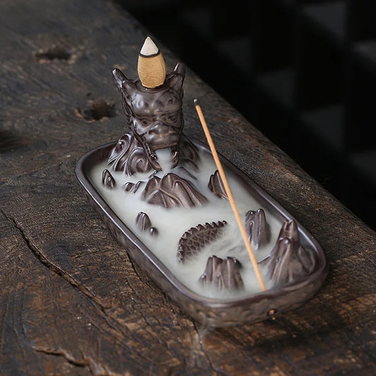 Ceramic Dragon Incense Burner