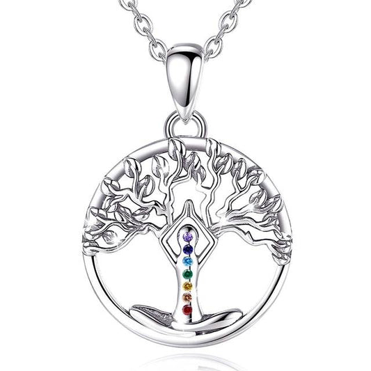 Chakra Tree Of Life Necklace