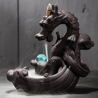 Dragon Incense Cone Burner