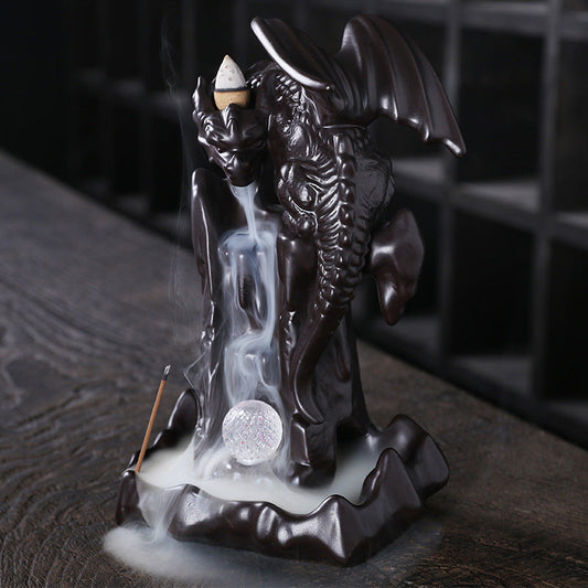 Japanese Dragon Incense Burner