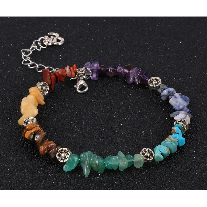 Natural Gemstone Chakra Bracelet