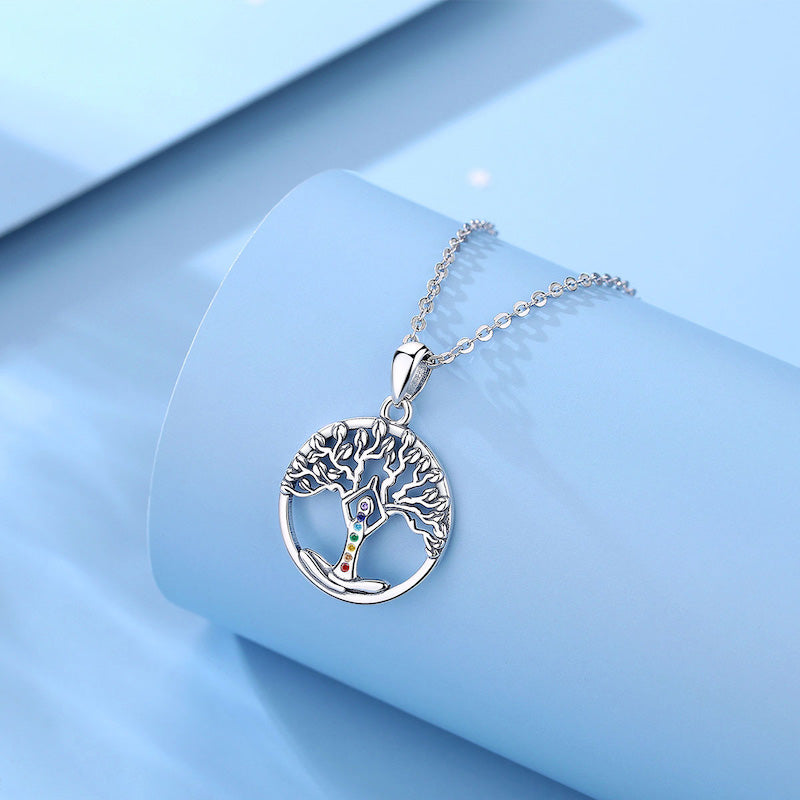 Tree Of Life Necklace Chakra