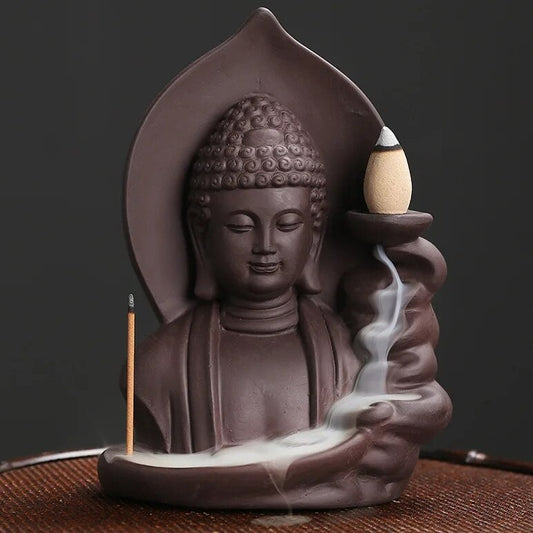Antique Buddha Incense Burner
