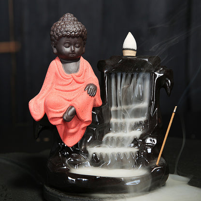 Buddha Incense Burner Waterfall