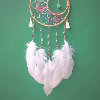 Butterfly Dream Catcher Feathers