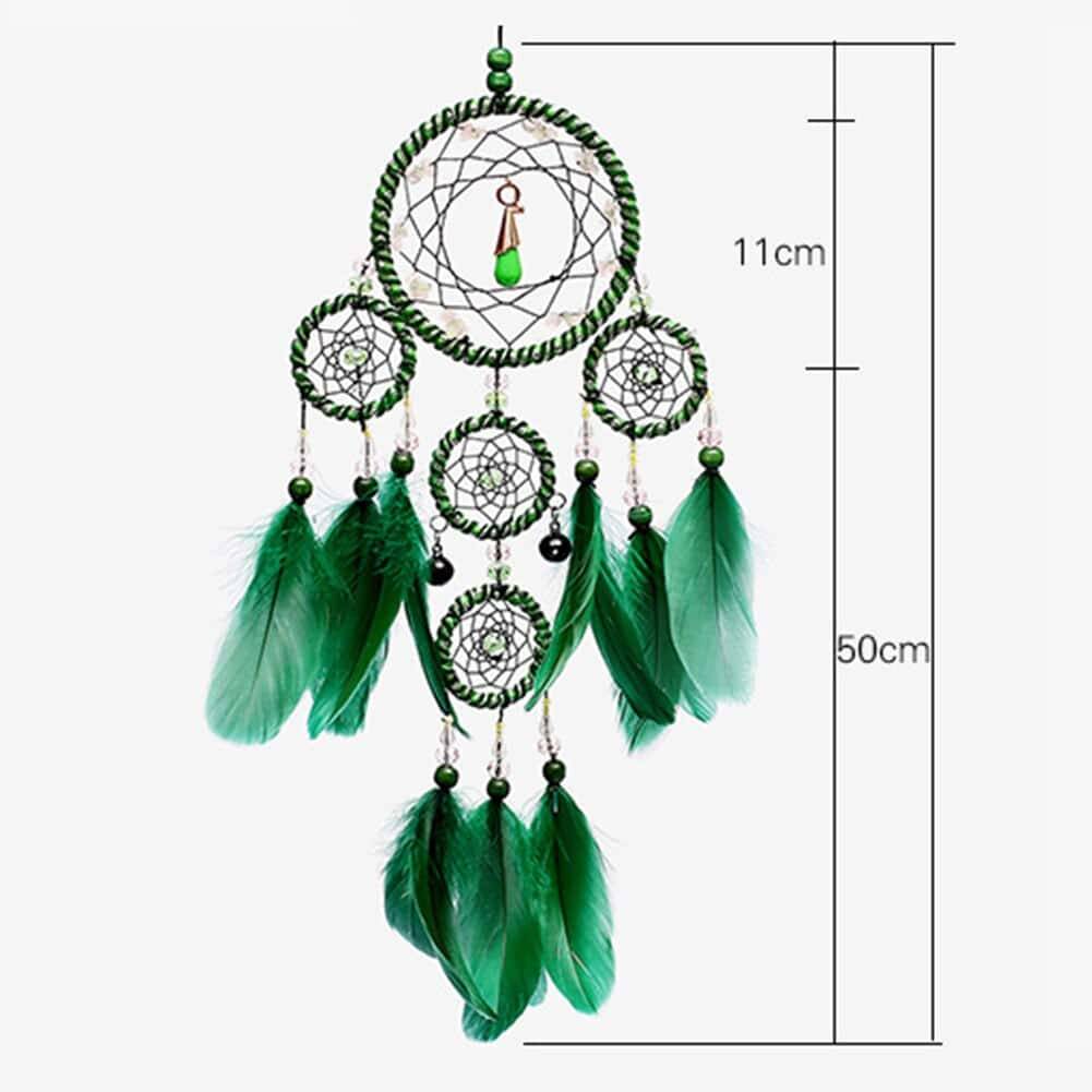 Green Dream Catcher Size