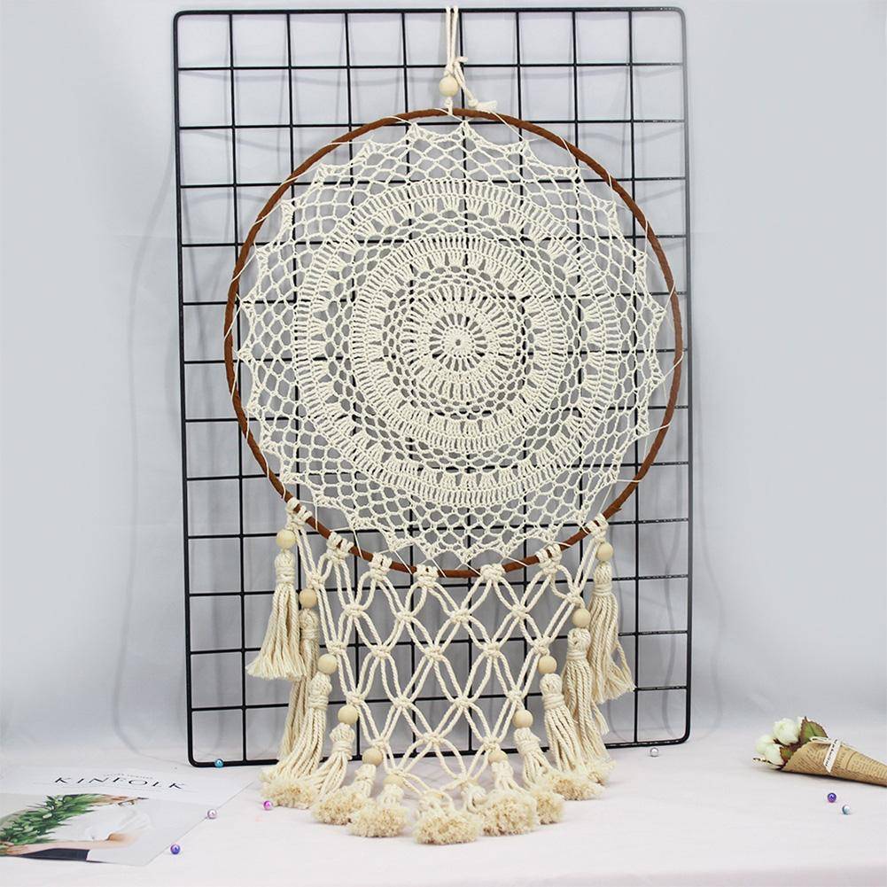 Macrame Dream Catcher Wall Hanging