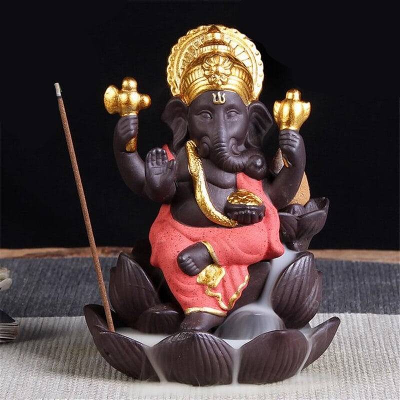 Ganesh Incense Burner-Chakras Boutique