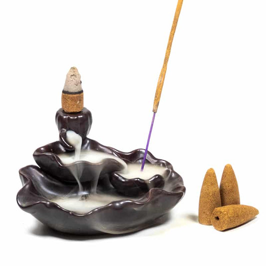 Ceramic Backflow Incense Holder