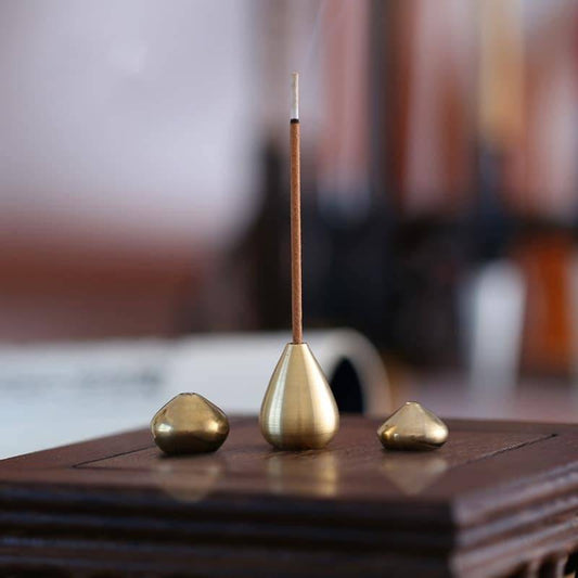Refined Gold Incense Holder