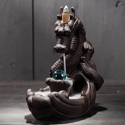 Dragon Incense Cone Burner