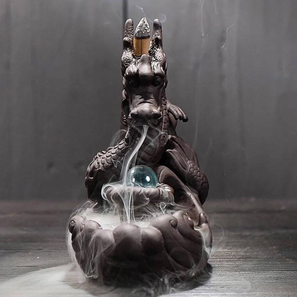 Dragon Incense Cone Burner