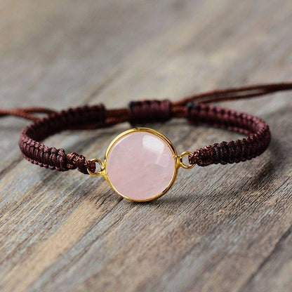 Rose Quartz Stone Bracelet