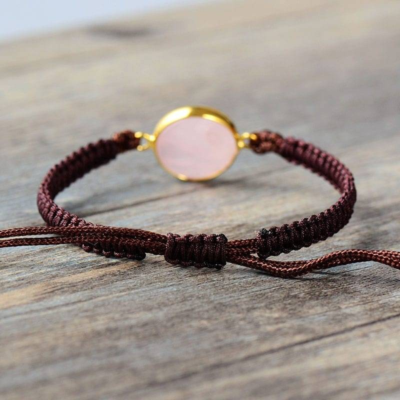 Rose Quartz Stone Bracelet