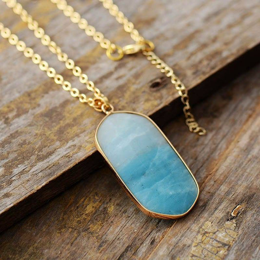 Geometric Amazonite Necklace