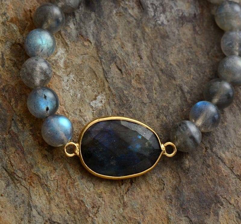 Labradorite Cosmos Bracelet