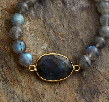 Labradorite Cosmos Bracelet