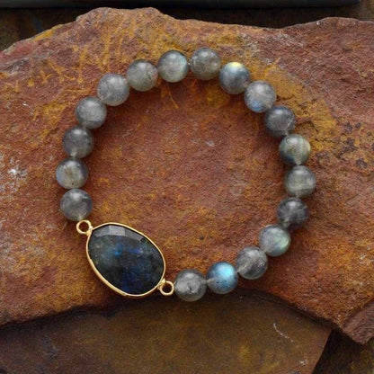 Labradorite Cosmos Bracelet