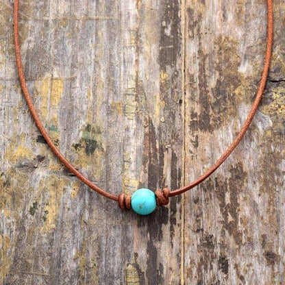 Turquoise Stone Necklace