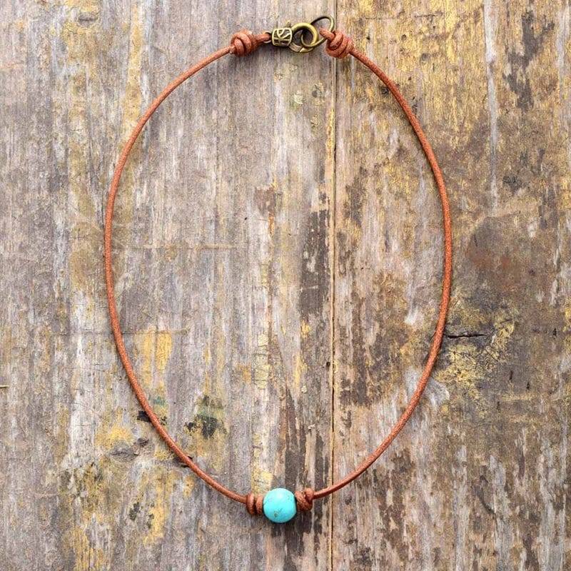 Turquoise Stone Necklace