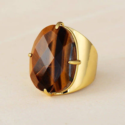 Tiger Eye Ring