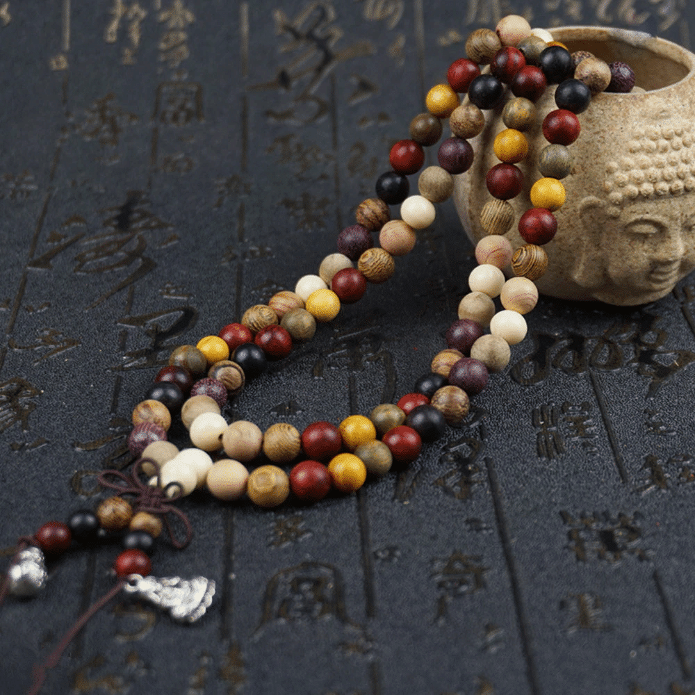 Hand-Knotted Buddhist Lucky Bracelet