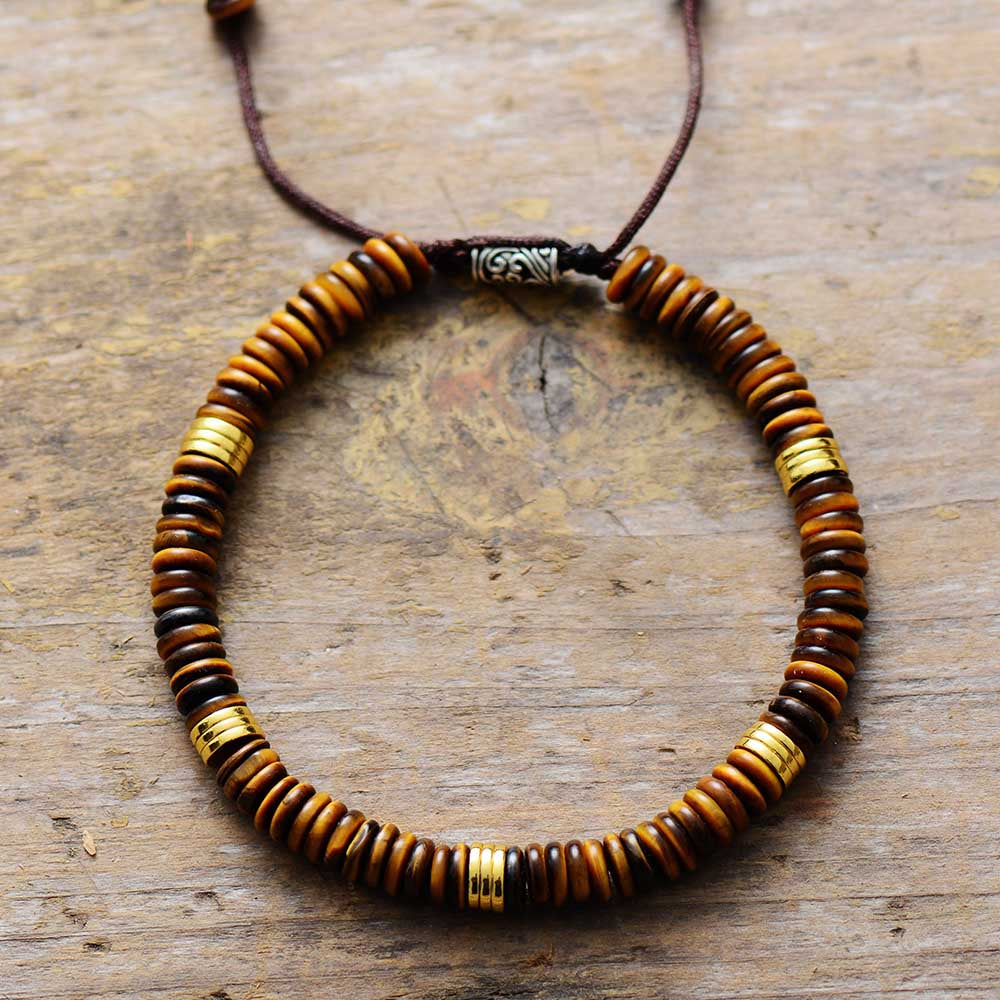 Buddhist Tiger Eye Protection Bracelet