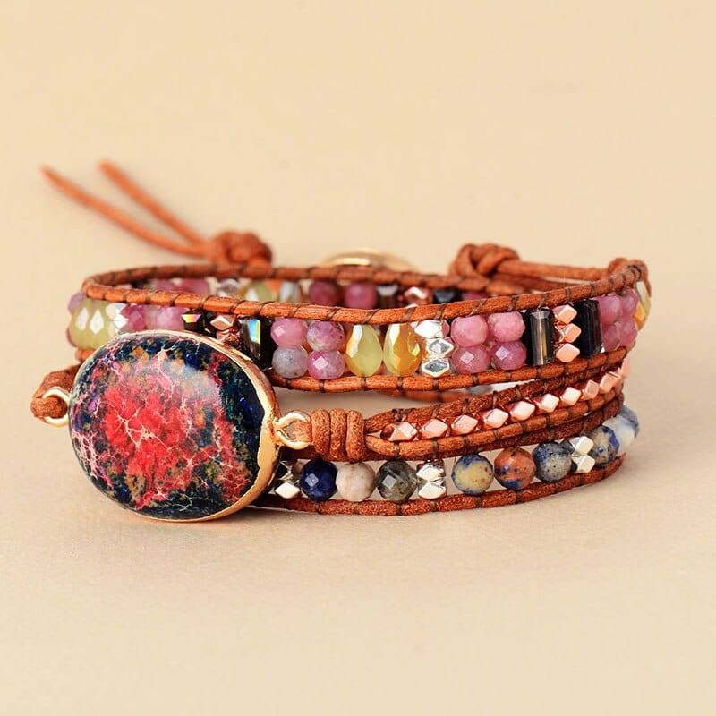 Celestial Jasper Spiritual Bracelet