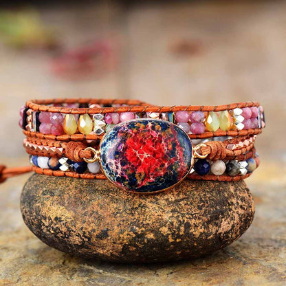 Celestial Jasper Spiritual Bracelet