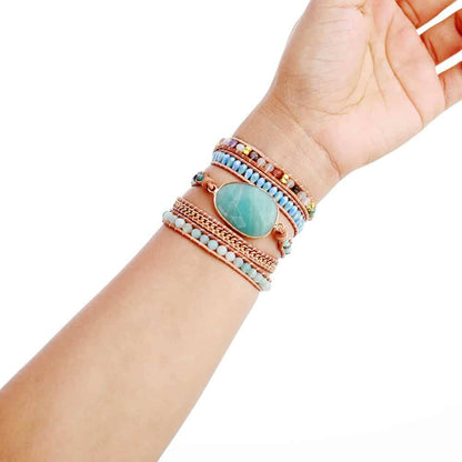 Amazonite Well-Being Bracelet