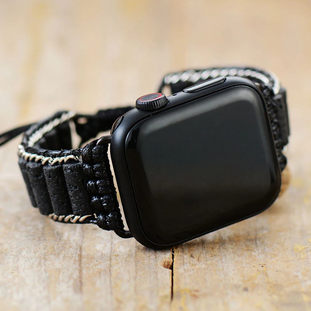 Lava Stone Apple Watch Bracelet