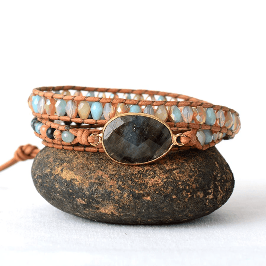 Labradorite Gemstone Bracelet