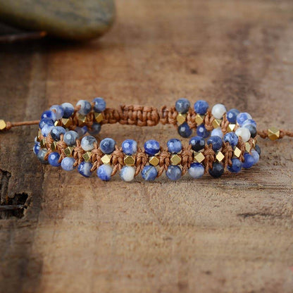 Sodalite Beaded Bracelet