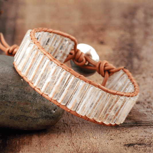 Natural Crystal Quartz Bracelet