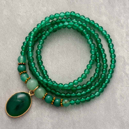 Green Onyx Spiritual Necklace