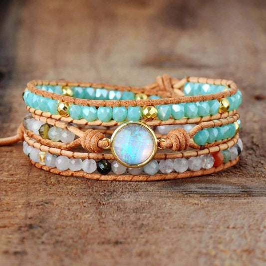 Round Opal Spiritual Bracelet