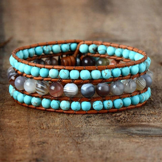 Spiritual Turquoise Bracelet