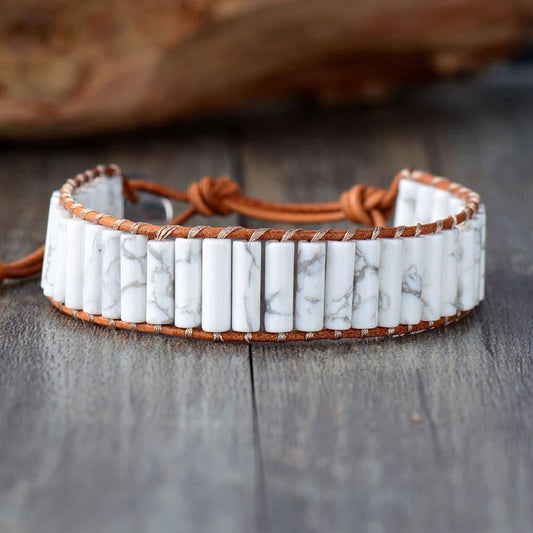 Howlite Anti-Stress Bracelet