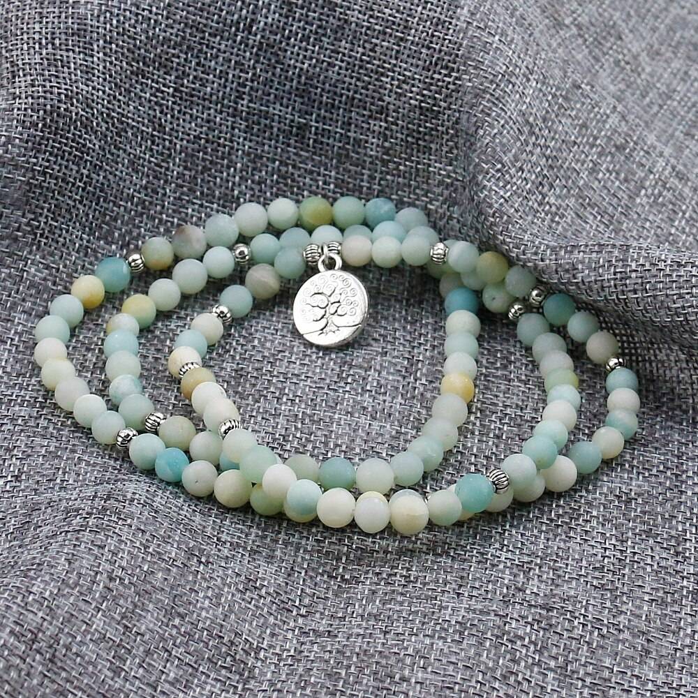 Frosted Amazonite Bracelet