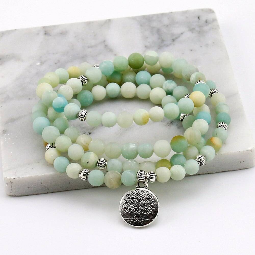 Frosted Amazonite Bracelet