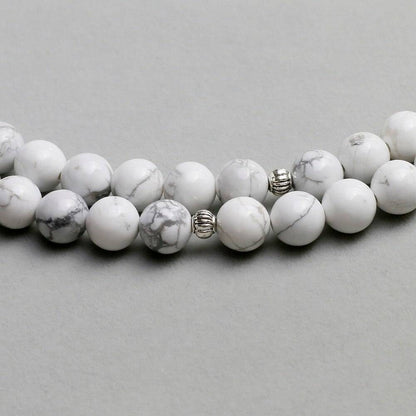 Howlite Mala Bracelet