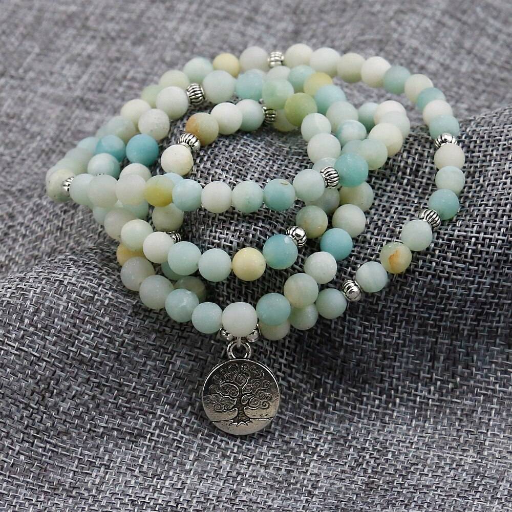 Frosted Amazonite Bracelet