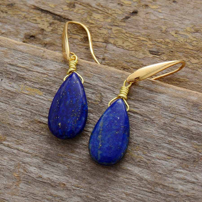 Lapis-Lazuli Drop Earrings