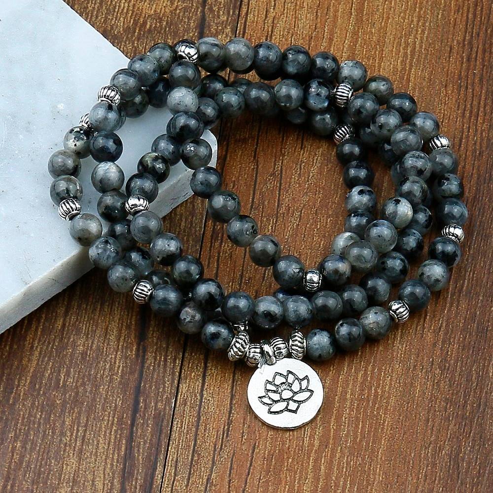 Labradorite Mala Bracelet