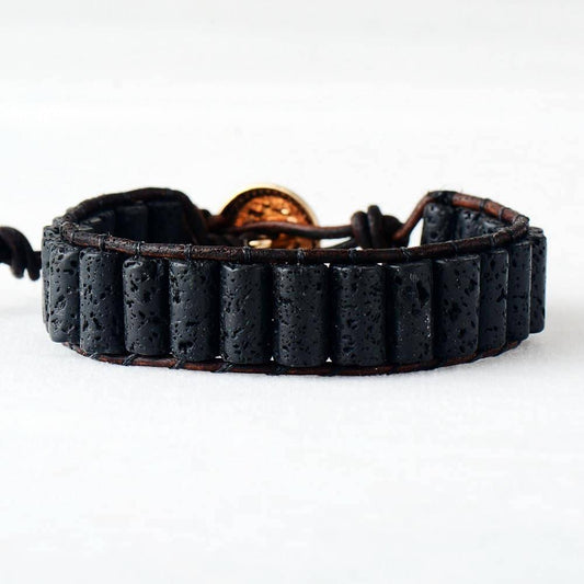 Men's Lava Stone Bracelet