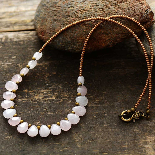 Rose Quartz Spiritual Necklace